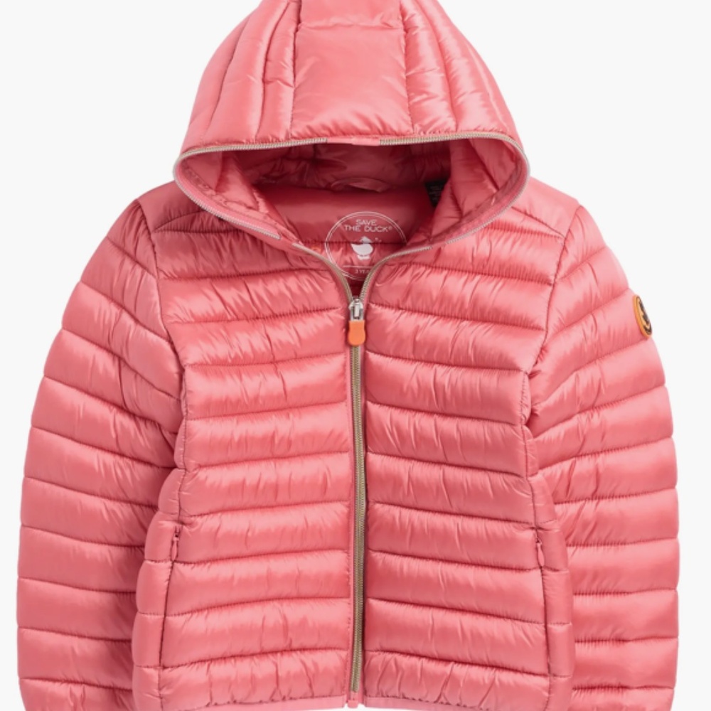 Save the Duck Kids' Iris Shiny Puffer Jacket Size 6